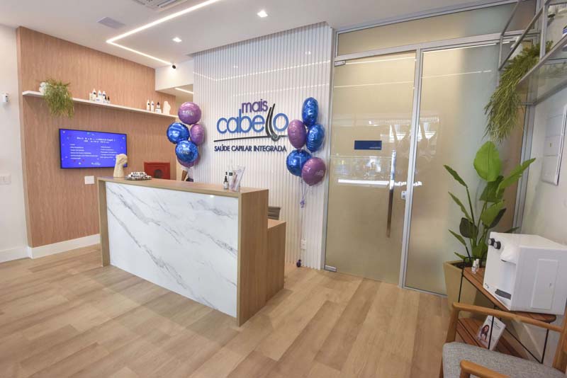 Ambiente institucional da Mais Cabello